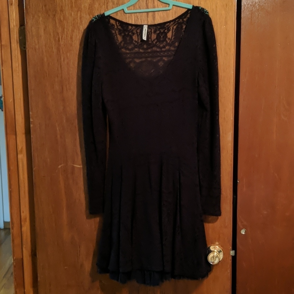 Fun, flirty little black dress